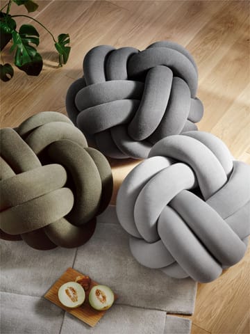 Poduszka Knot XL - Grey - Design House Stockholm