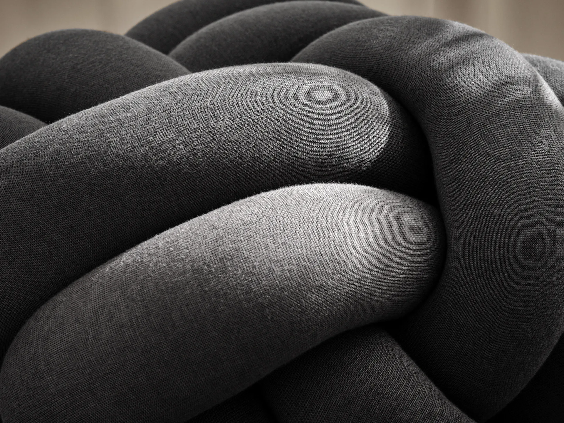 Poduszka Knot XL, Grey Design House Stockholm