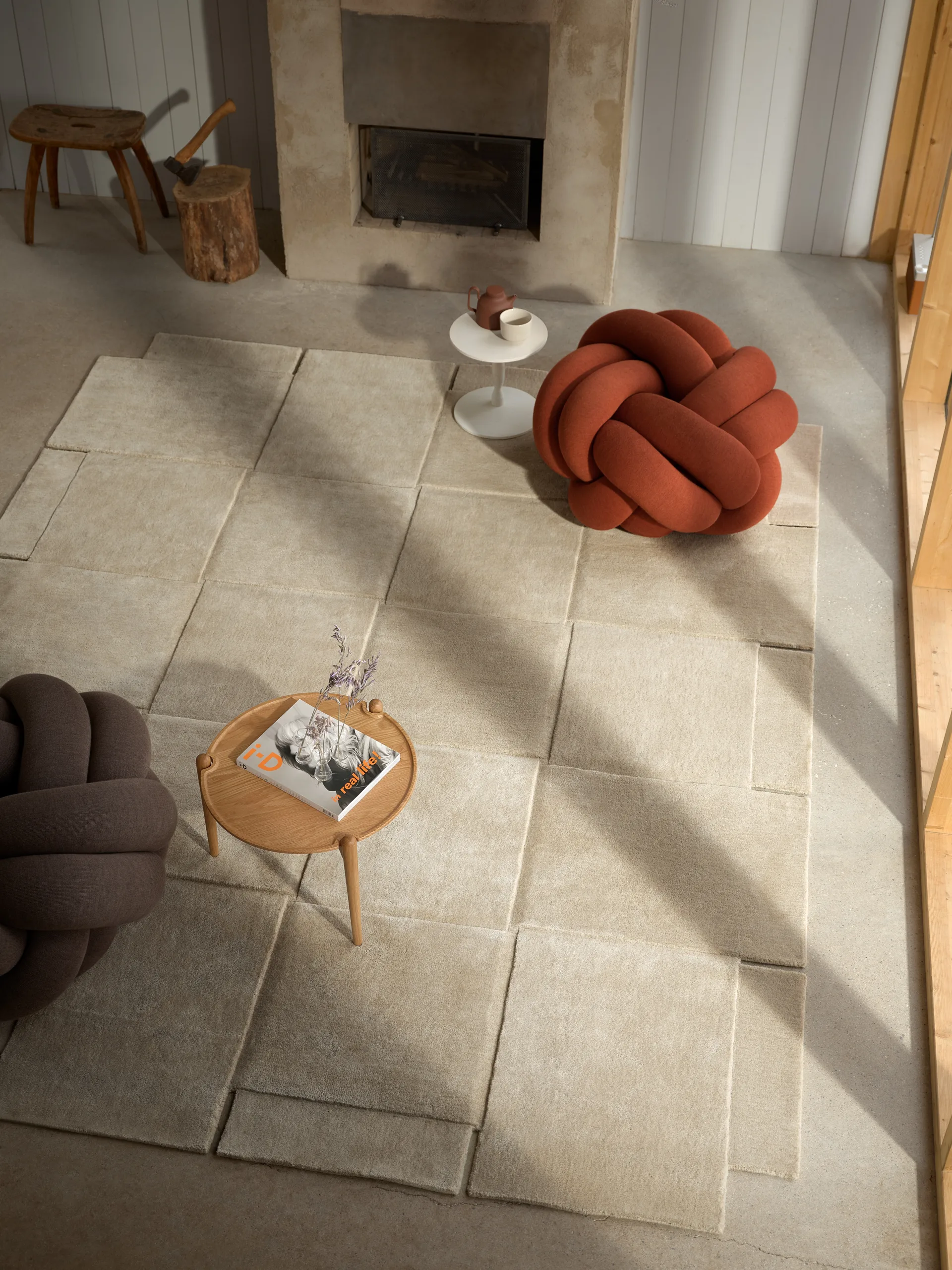 Poduszka Knot XL, Ochre Design House Stockholm