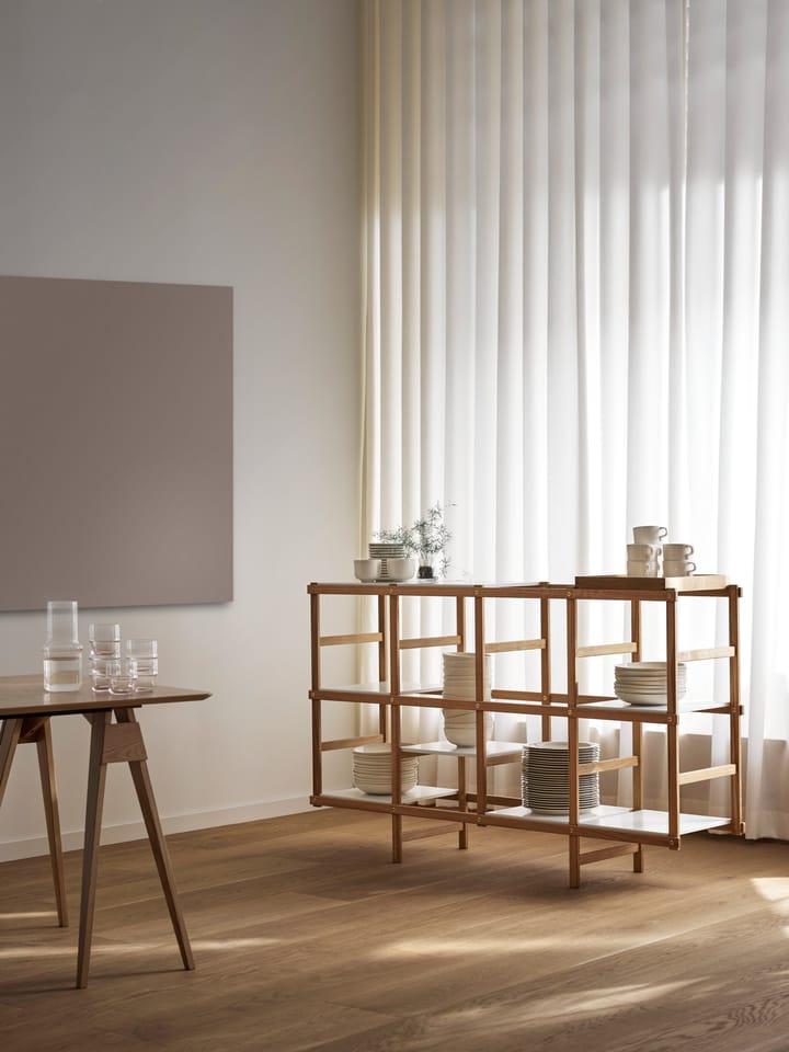 Półka Frame M 154 cm - Dąb-biały - Design House Stockholm