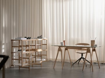 Półka Frame M 154 cm - Dąb-biały - Design House Stockholm