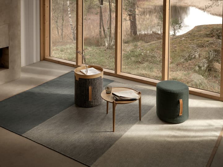 Pufa Björk wysoka, ciemny szary Design House Stockholm
