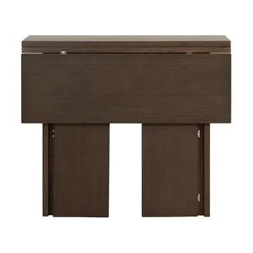 Stół Flip - Ciemny dąb, 90 cm - Design House Stockholm