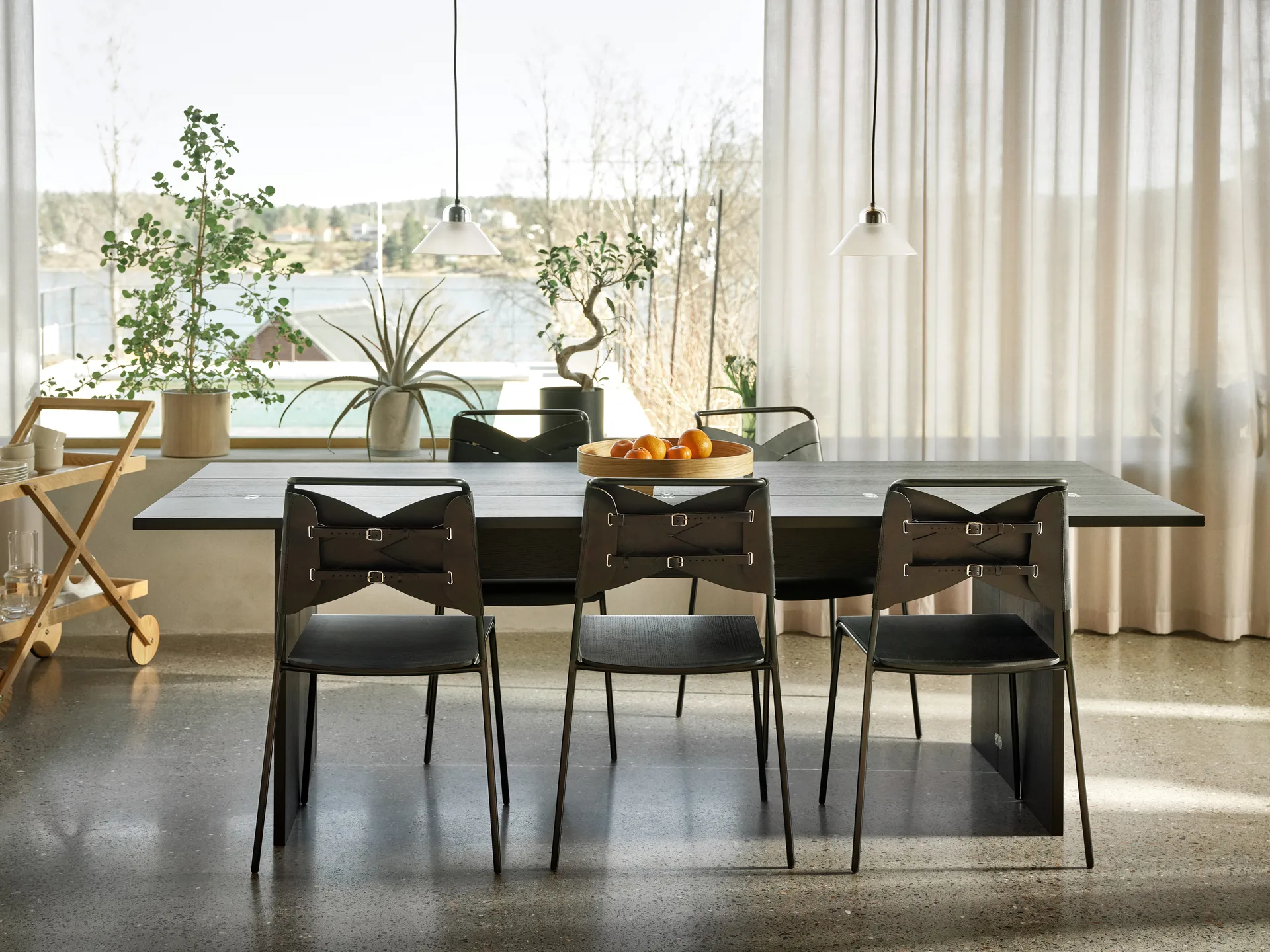 Stół Flip, Czarny 230 cm Design House Stockholm