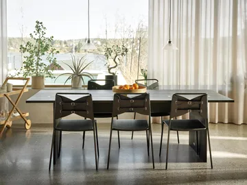 Stół Flip - Czarny 230 cm - Design House Stockholm