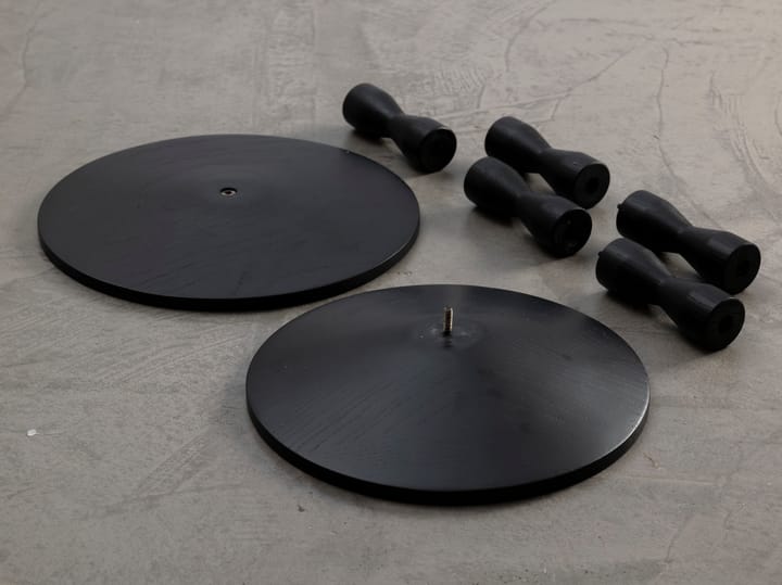 Stół Pedestal Ø31x67,5 cm, Black Design House Stockholm