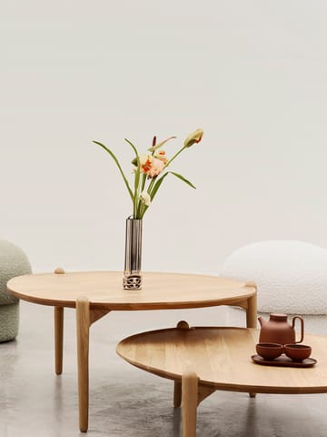 Stolik kawowy Aria Ø90 cm - Dąb 42,5 cm - Design House Stockholm