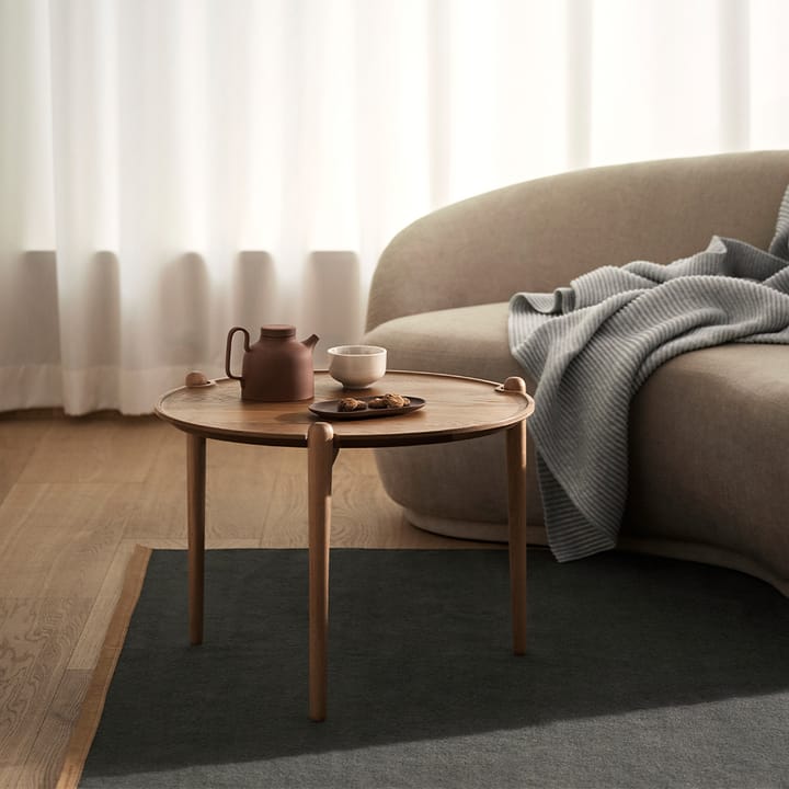 Stolik kawowy Aria Ø90 cm, Dąb 42,5 cm Design House Stockholm