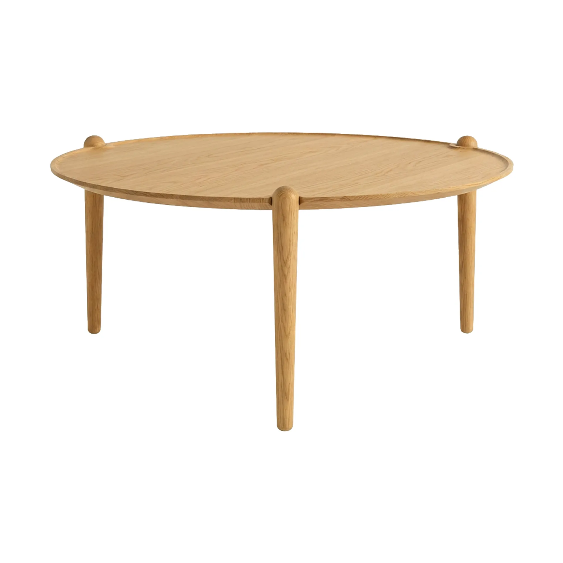 Stolik kawowy Aria, Dąb, Ø90x42,5 cm Design House Stockholm