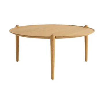 Stolik kawowy Aria - Dąb, Ø90x42,5 cm - Design House Stockholm
