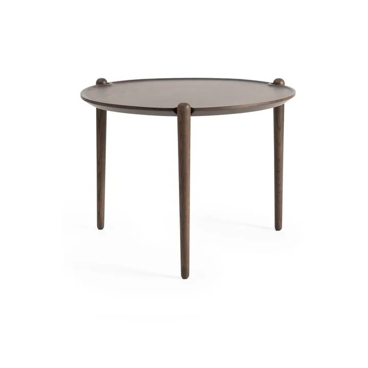 Stolik kawowy Aria - Dark oak, Ø60x46 cm - Design House Stockholm