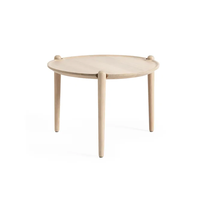 Stolik kawowy Aria - Light oak, Ø50x37 cm - Design House Stockholm
