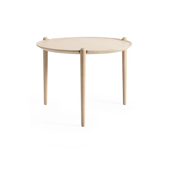 Stolik kawowy Aria - Light oak, Ø60x46 cm - Design House Stockholm