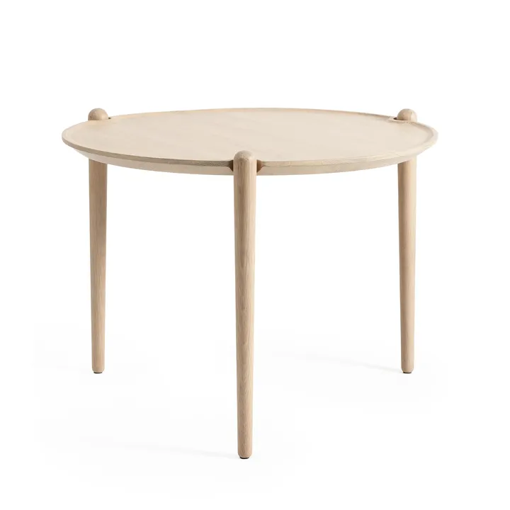Stolik kawowy Aria - Light oak, Ø60x46 cm - Design House Stockholm