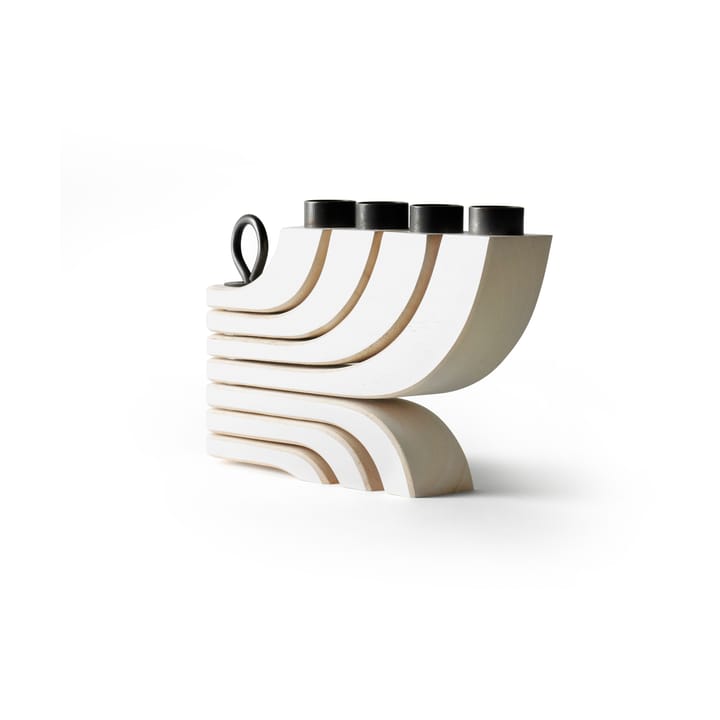 Świecznik Nordic Light 4-ramienny, biały Design House Stockholm