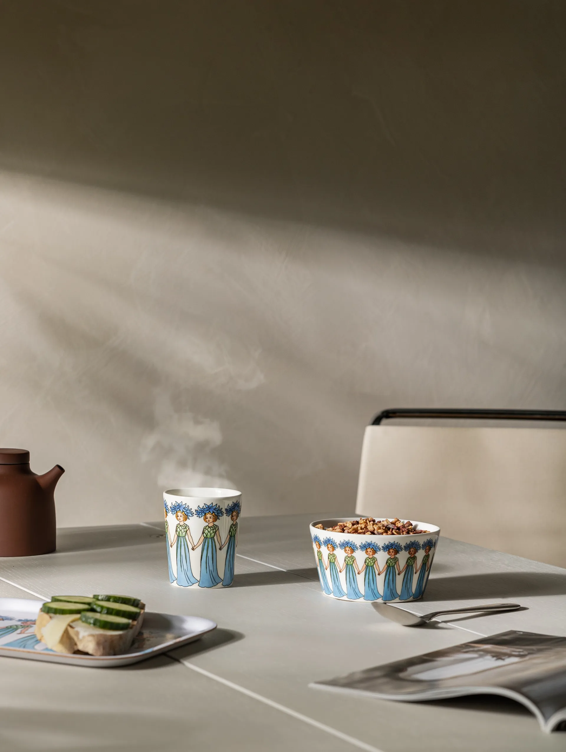 Taca Blåklint , cornflower Design House Stockholm