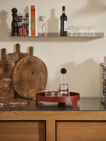 Taca Bridge - Red, Ø42 cm - Design House Stockholm