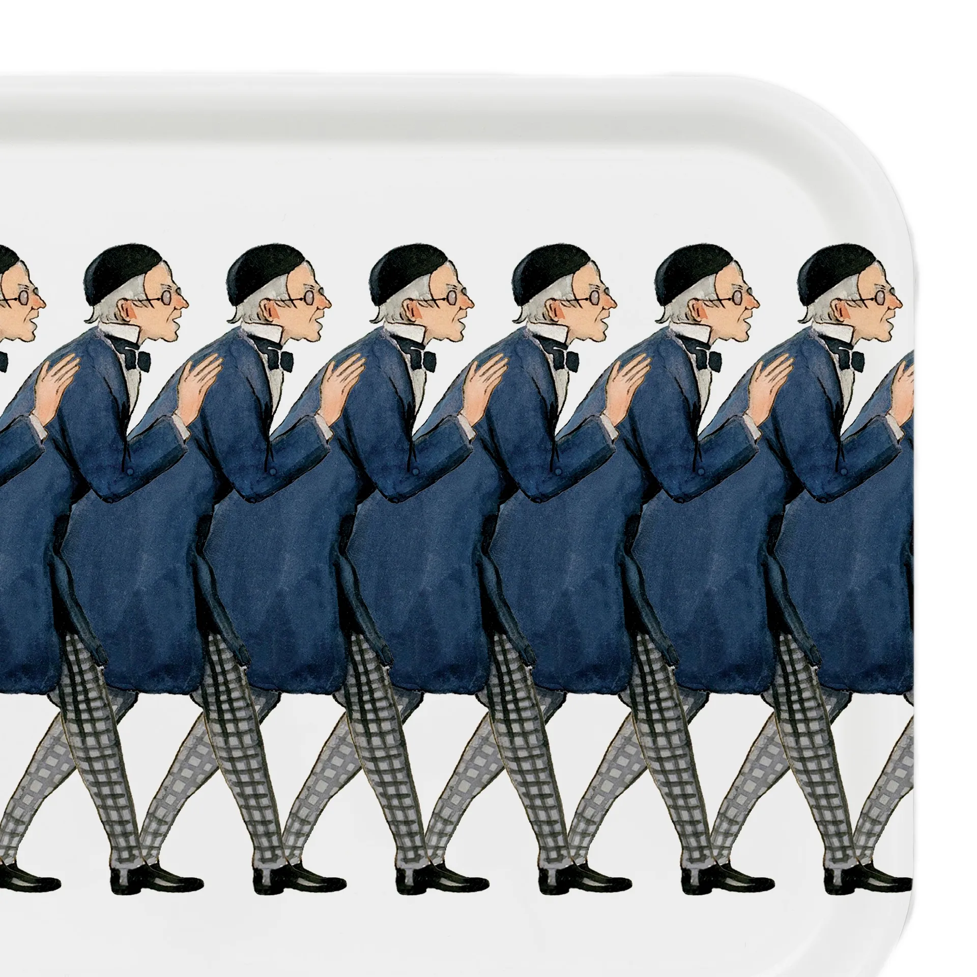 Taca Uncle Blue prostokątna, 20 x 27 cm Design House Stockholm