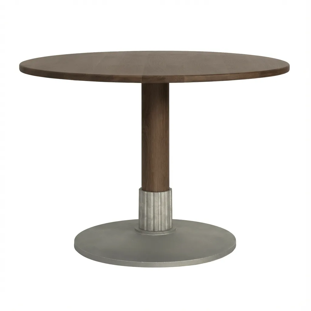 Tock Table stół jadalniany, Ciemny dąb, Ø110x76 cm Design House Stockholm