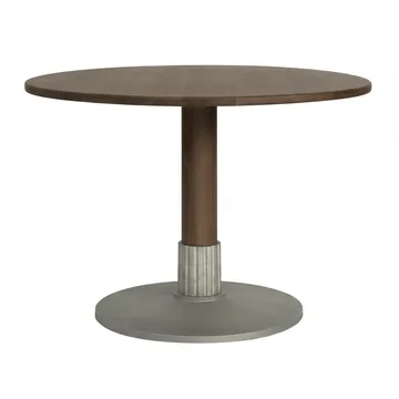 Tock Table stół jadalniany - Ciemny dąb, Ø110x76 cm - Design House Stockholm