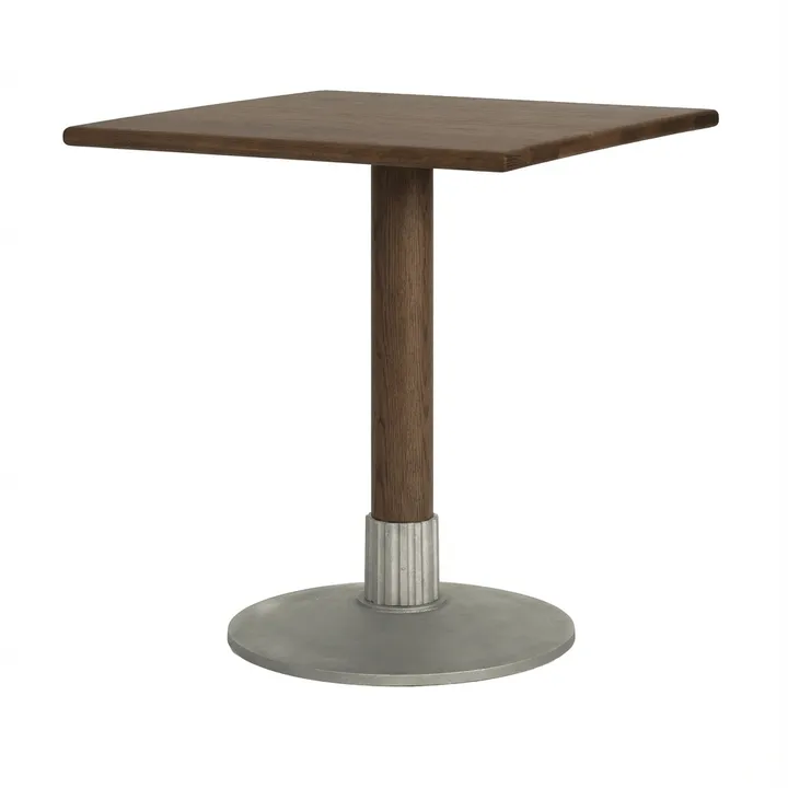 Tock Table stół jadalniany - Ciemny dąb, 75x75x76 cm - Design House Stockholm