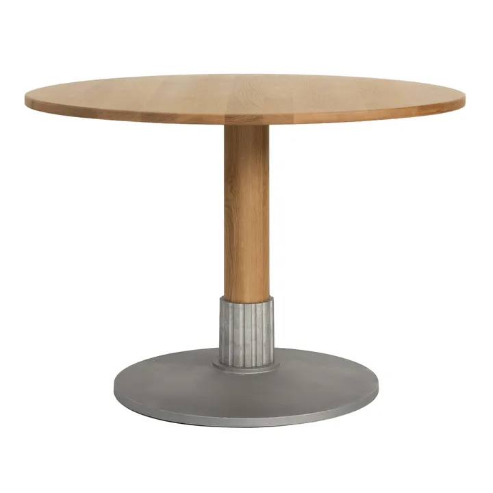 Tock Table stół jadalniany - Dąb, Ø110x76 cm - Design House Stockholm