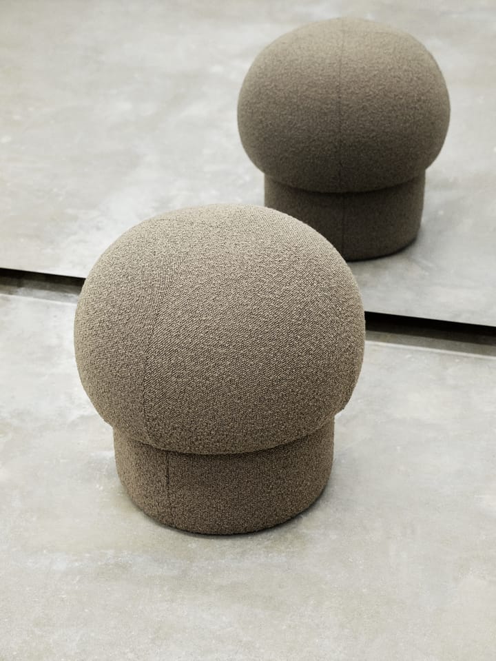 Uno pufa Ø50 cm, Brown Design House Stockholm