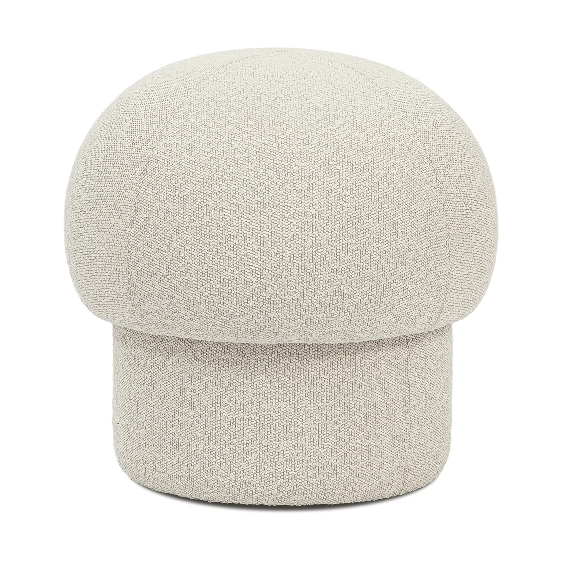 Uno pufa Ø50 cm, Cream Design House Stockholm