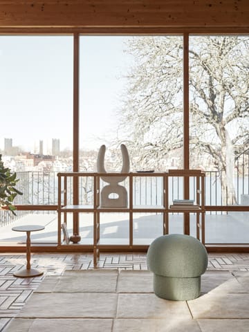 Uno pufa Ø50 cm - Green - Design House Stockholm