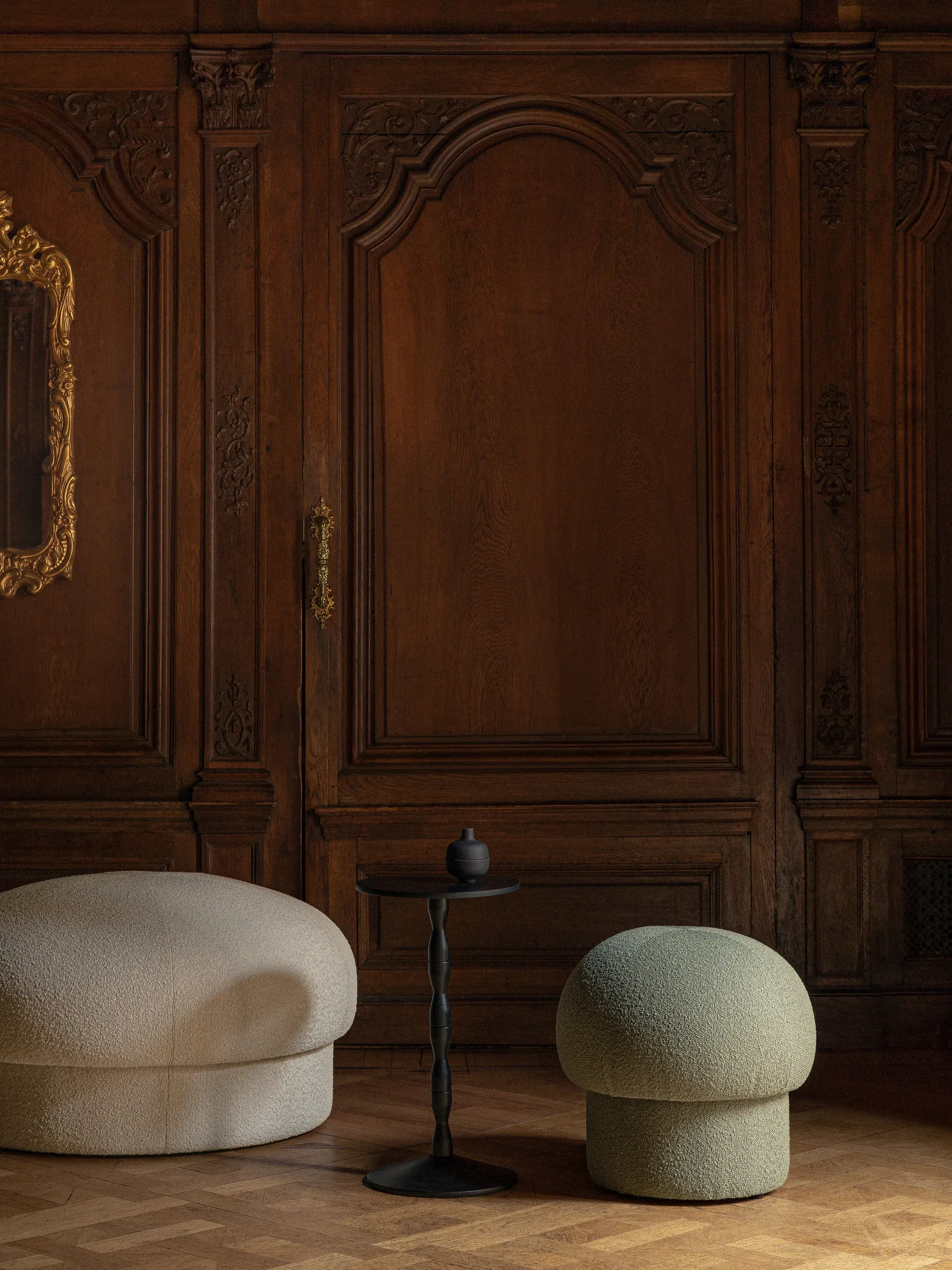 Uno pufa Ø50 cm, Green Design House Stockholm