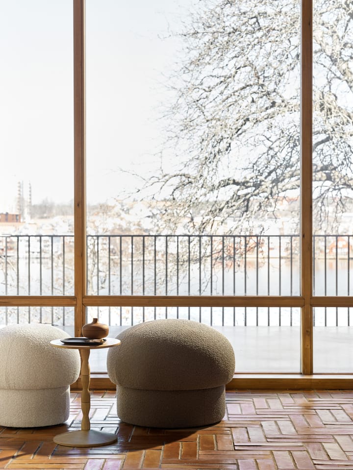 Uno pufa Ø65 cm, Brown Design House Stockholm