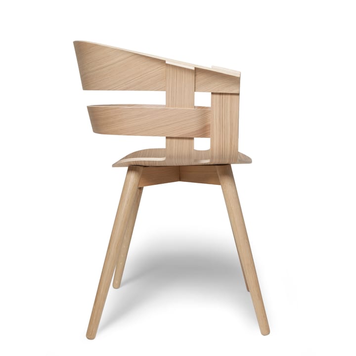 Wick Chair krzesło - dąb-dębowe nogi - Design House Stockholm