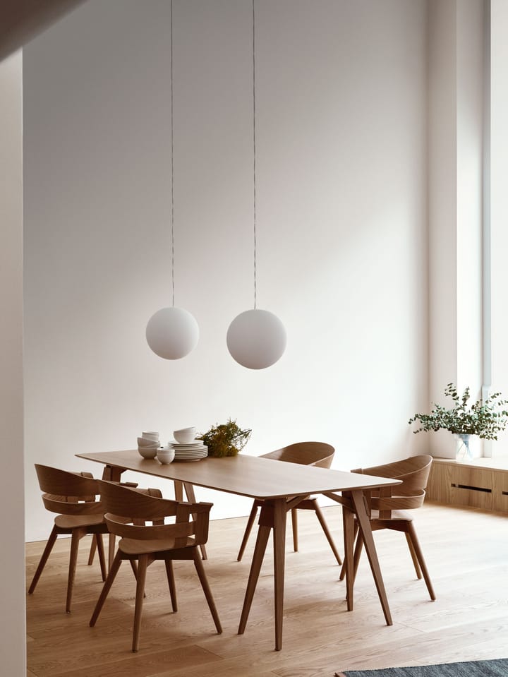 Wick Chair krzesło - dąb-dębowe nogi - Design House Stockholm