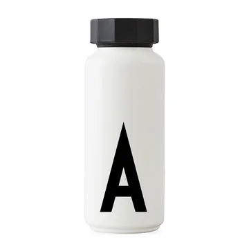 AJ Vintage Thermos Bottle - A - Design Letters