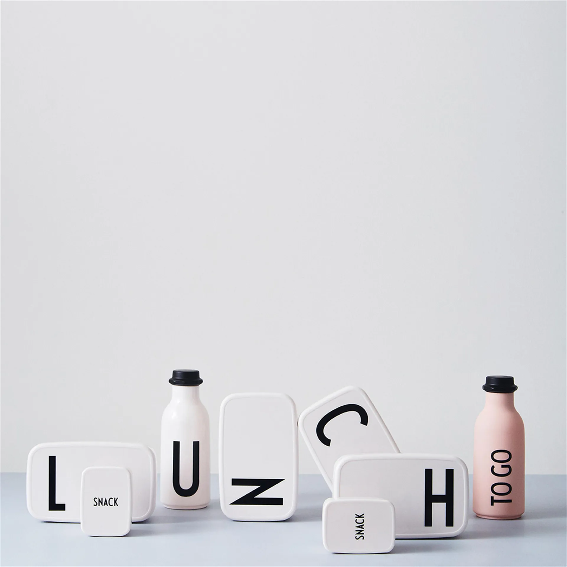 AJ Vintage Thermos Bottle, A Design Letters