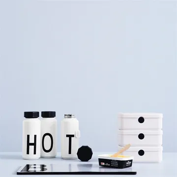 AJ Vintage Thermos Bottle - A - Design Letters