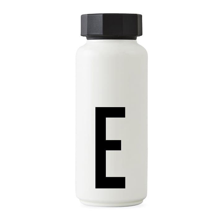 AJ Vintage Thermos Bottle - E - Design Letters