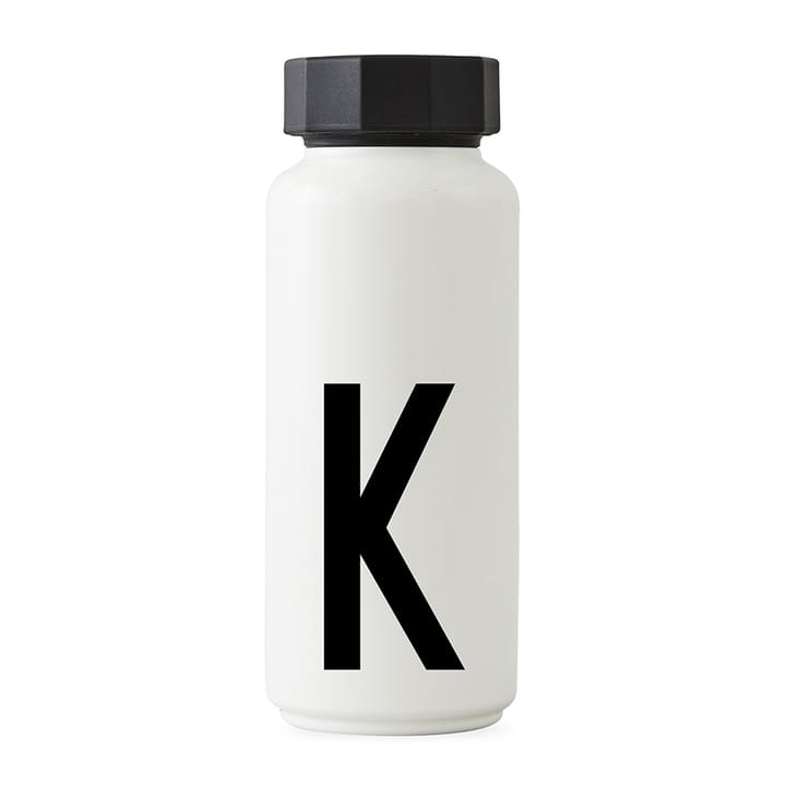 AJ Vintage Thermos Bottle - K - Design Letters