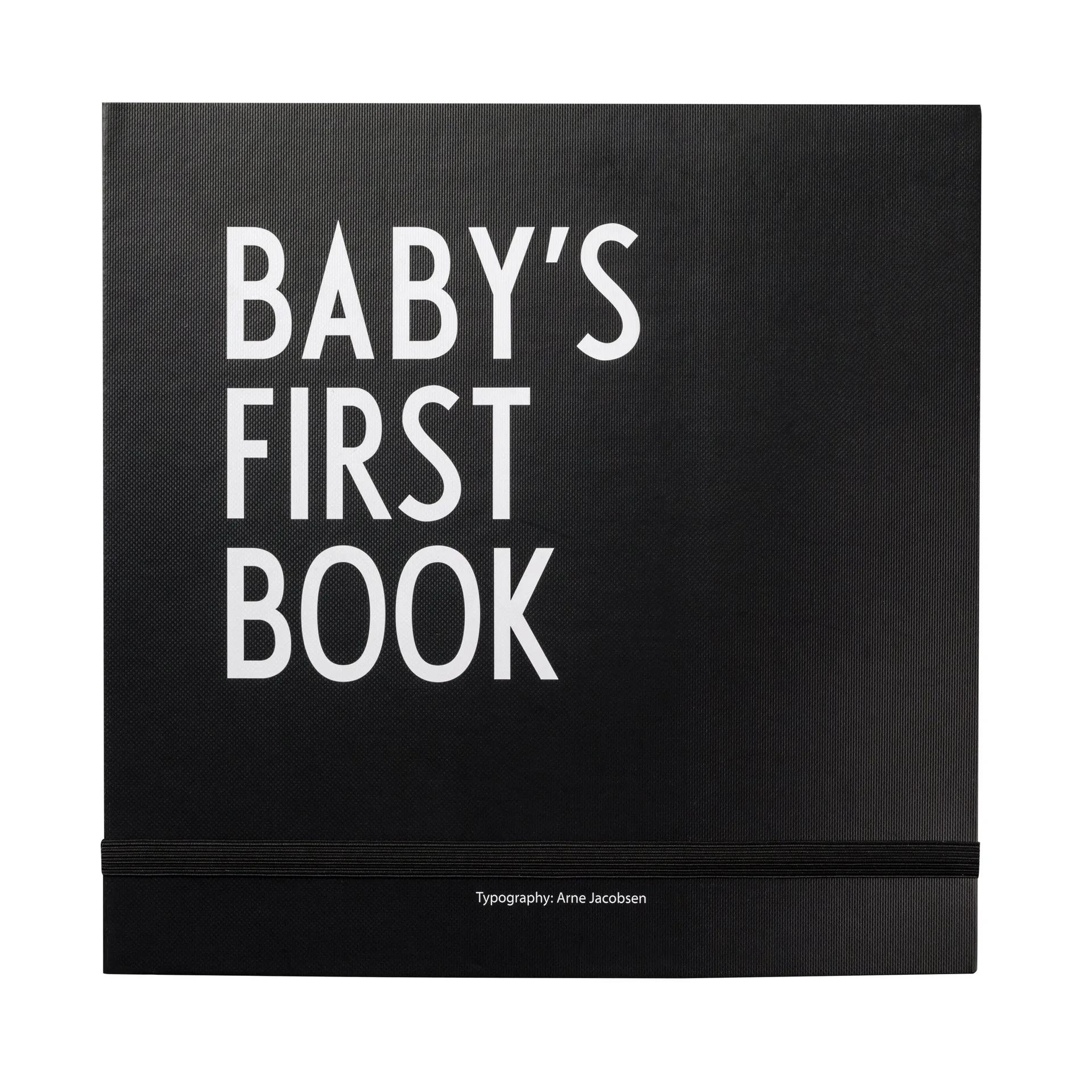 Album Pierwszy rok życia dziecka Design Letters , czarny Design Letters