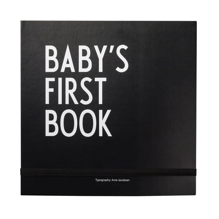 Album Pierwszy rok życia dziecka Design Letters , czarny Design Letters