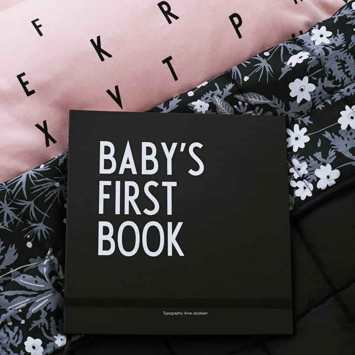 Album Pierwszy rok życia dziecka Design Letters , czarny Design Letters