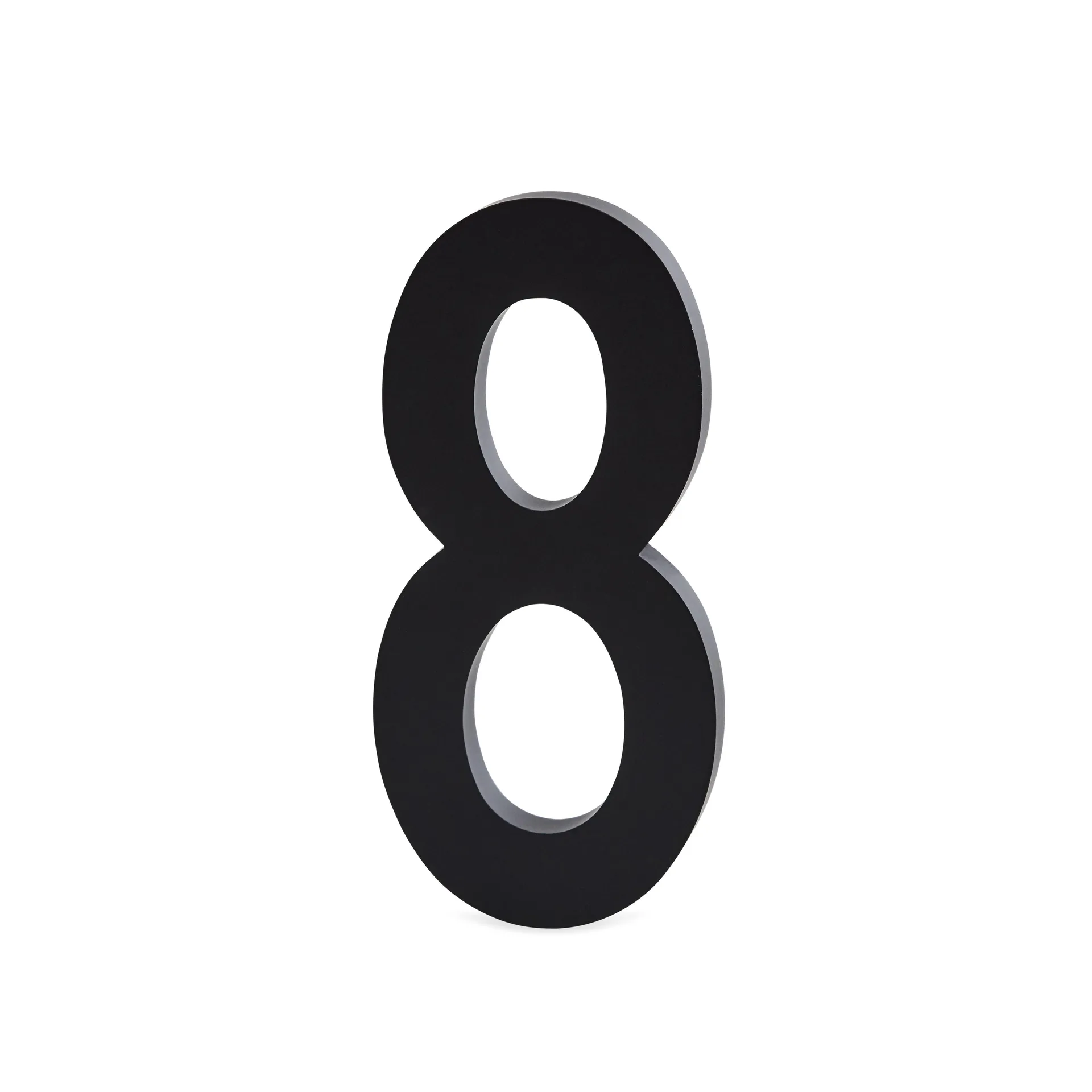 Design Letters cyfry aluminiowe 50 mm, 8 Design Letters