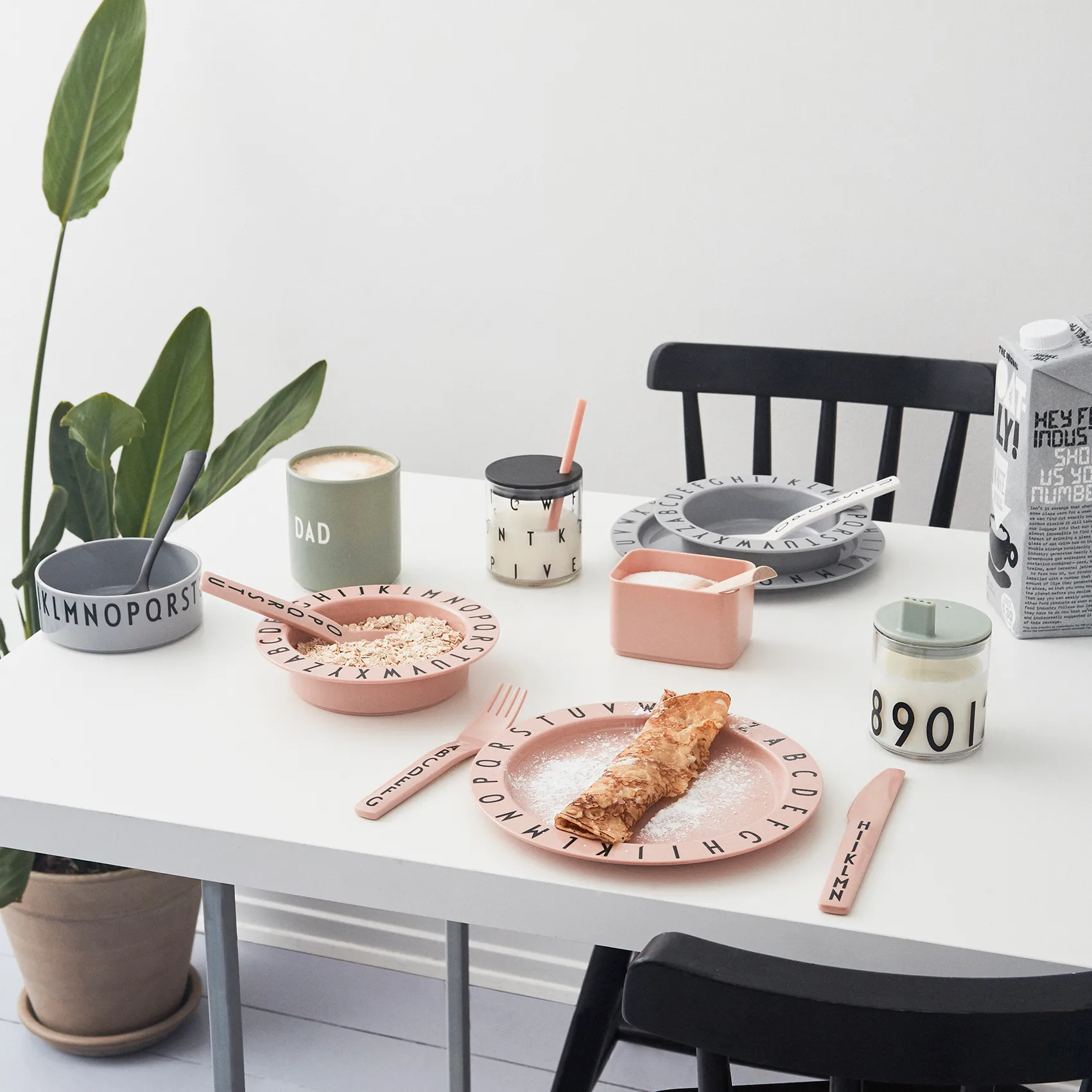 Design Letters Kids Personal szklanka tritan, 123 Design Letters