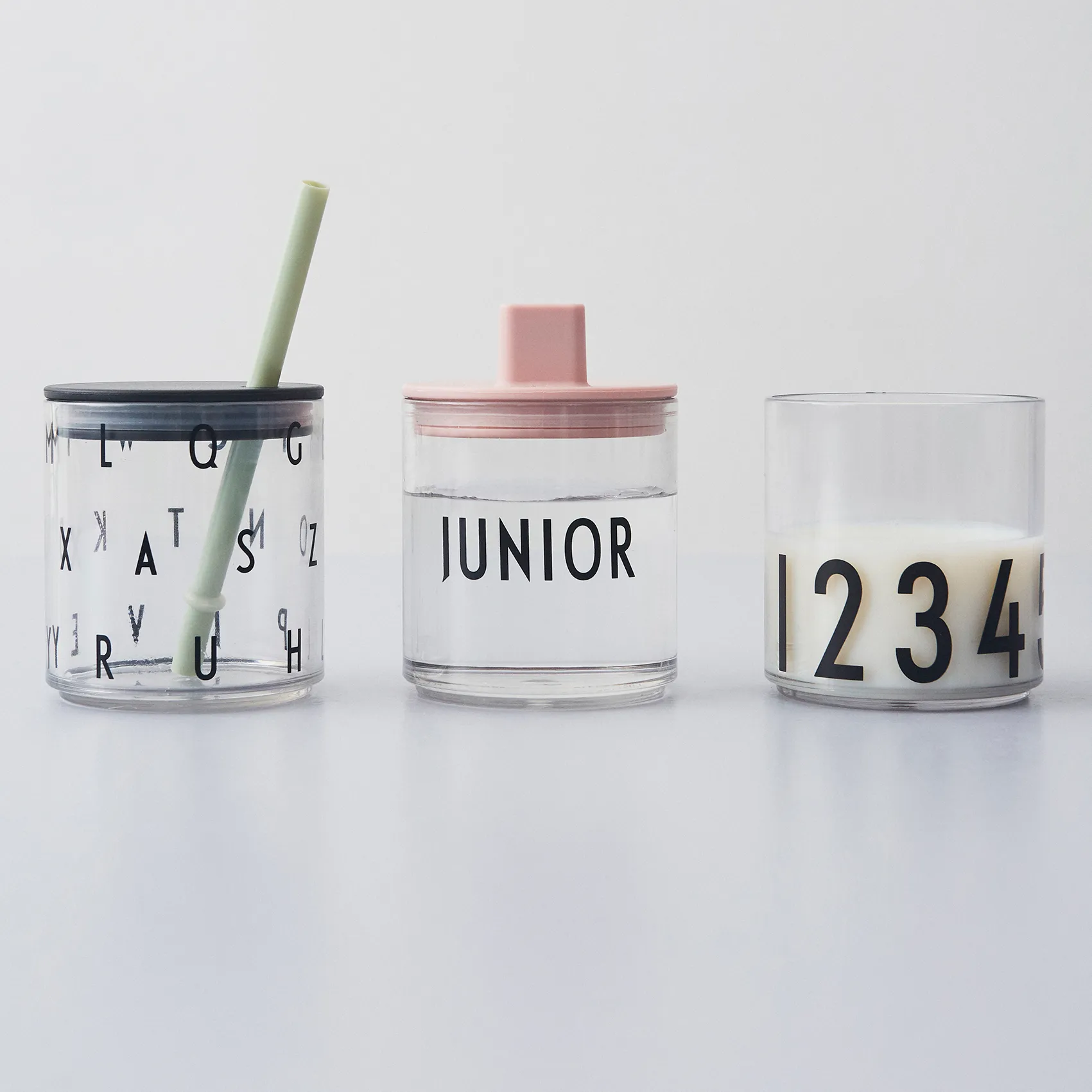 Design Letters Kids Personal szklanka tritan, Junior Design Letters