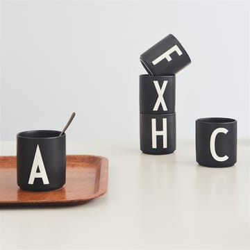 Design Letters kubek czarny - A - Design Letters