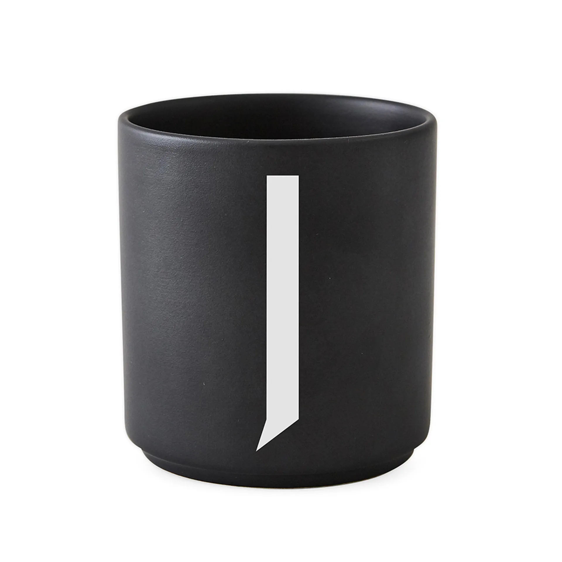 Design Letters kubek czarny, J Design Letters