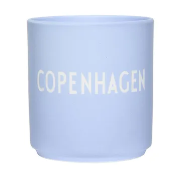 Design Letters kubek Favorit Danish Words 250 ml - Blue - Design Letters