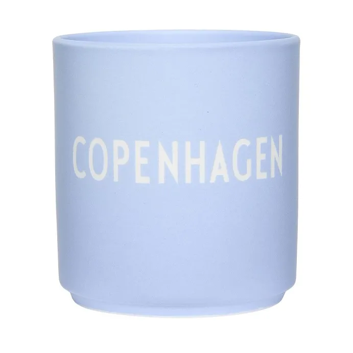 Design Letters kubek Favorit Danish Words 250 ml - Blue - Design Letters