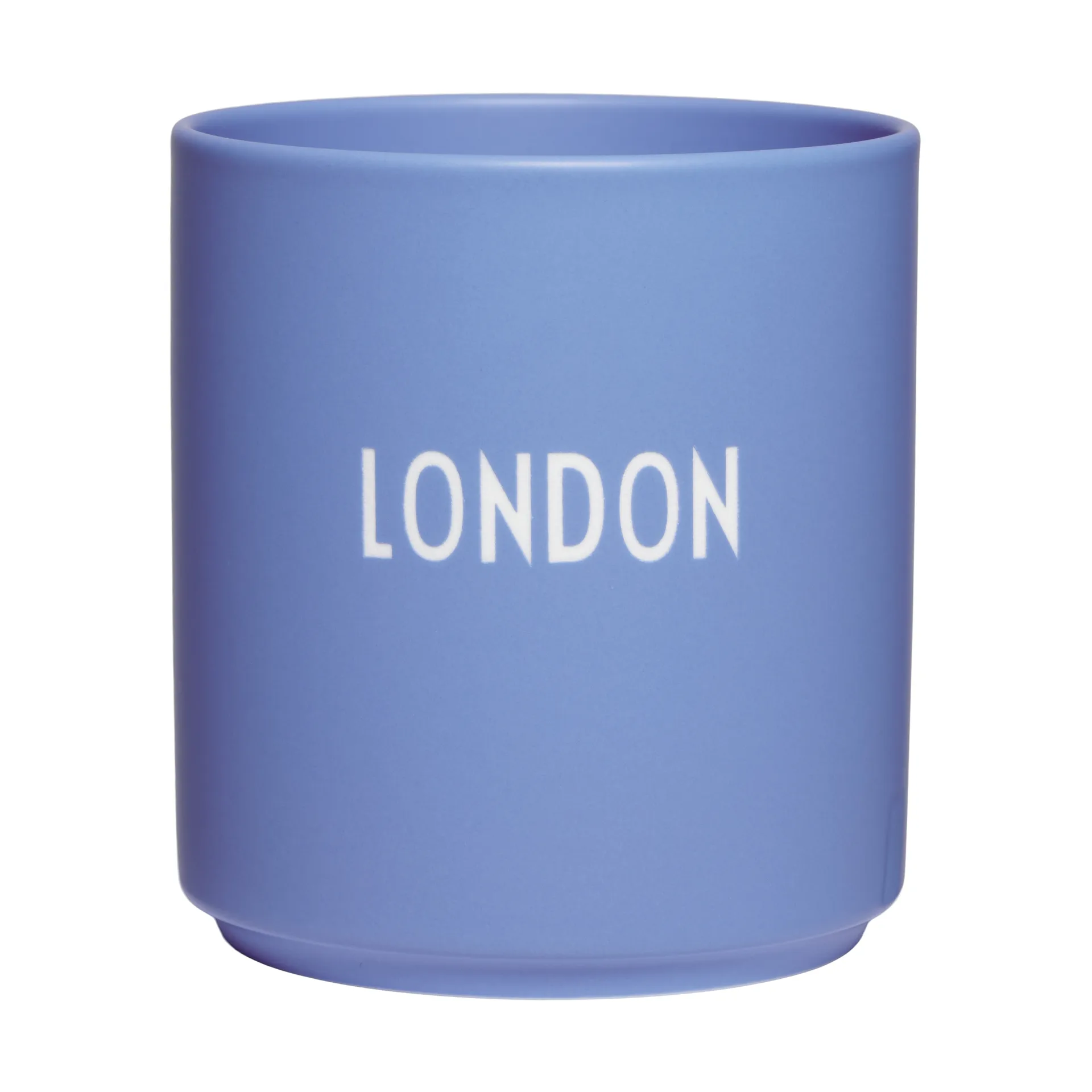 Design Letters kubek International 250 ml, London-blue Design Letters