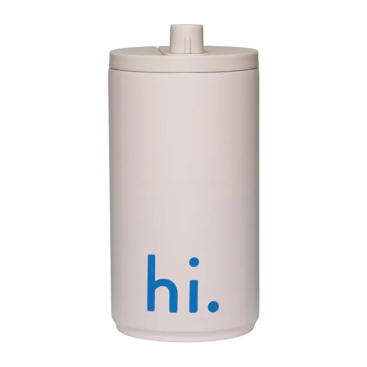 Design Letters kubek termiczny 350 ml - Hi-pastel beige - Design Letters